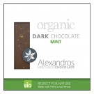 Håndlaget økologisk mørk sjokolade med Mint | 90 g thumbnail