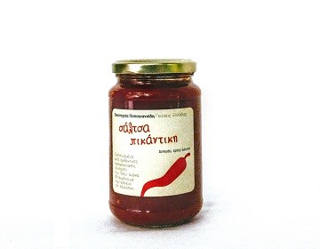 Fersk, pikant Tomatsaus med Florinipaprika 380g